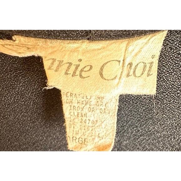 Vtg Connie Choi 90’s Tropical TieBack Maxi Dress Fish Beach Retro Artsy Sz L - Picture 8 of 12